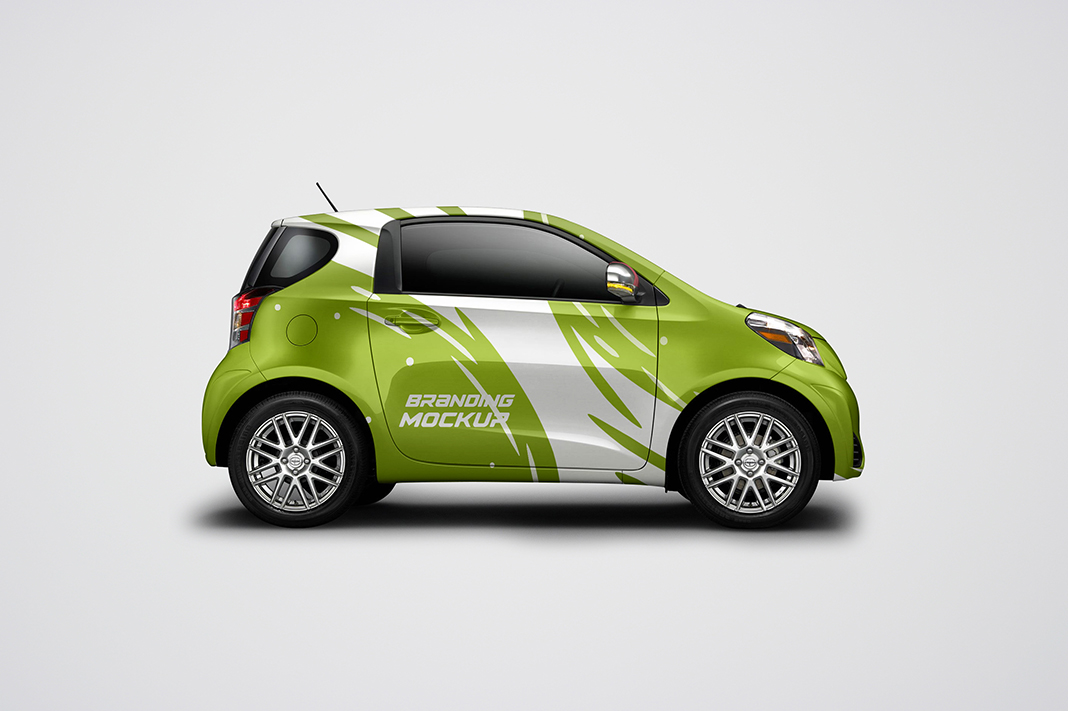 Electric Car Mockup free PSD | Graphicsegg