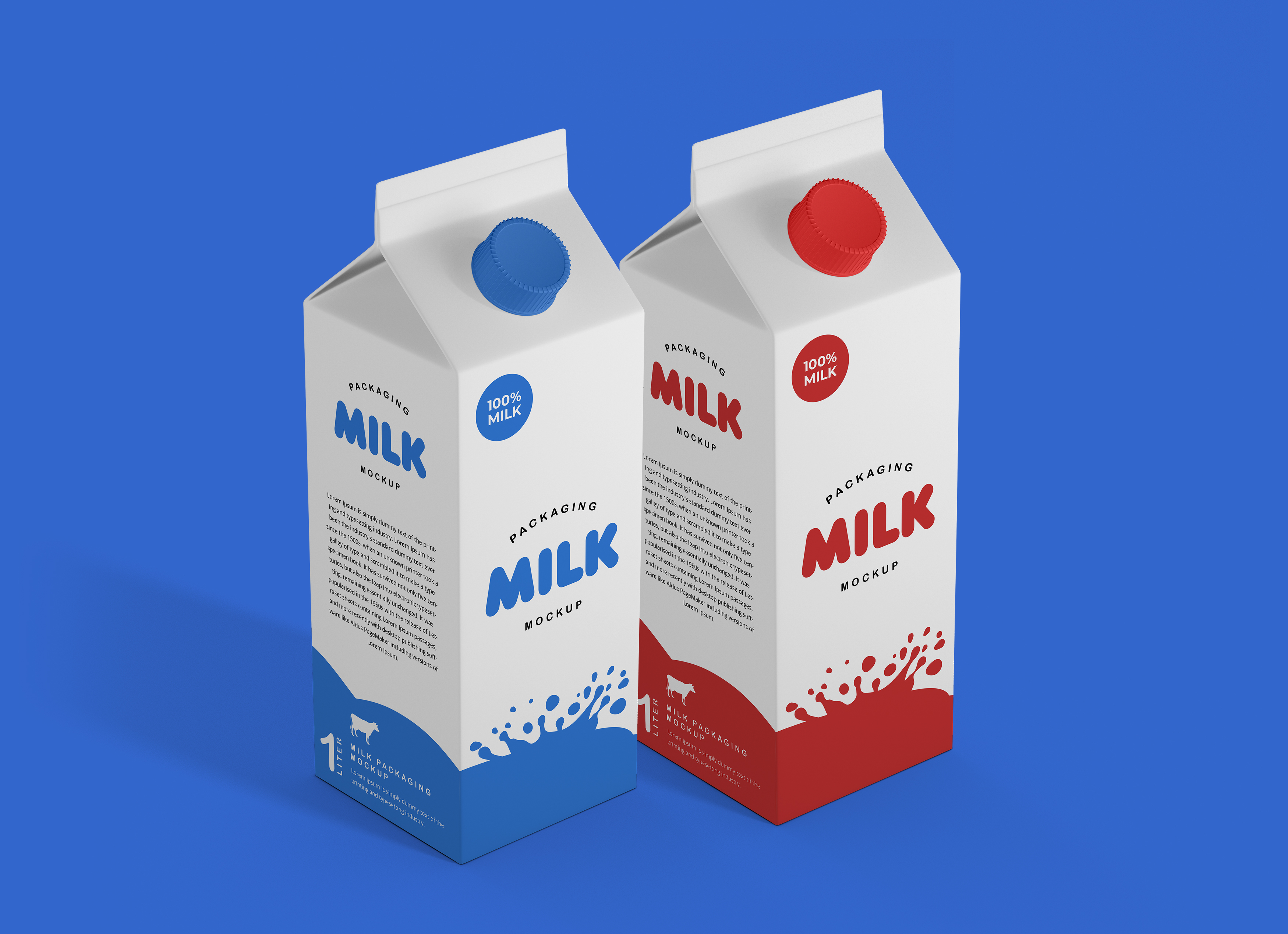Download Milk Packaging Psd Mockup Vol1